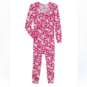 Hello Kitty Toddler Girls 18M Viscose Bamboo One Piece Sleeper Pajamas Footless